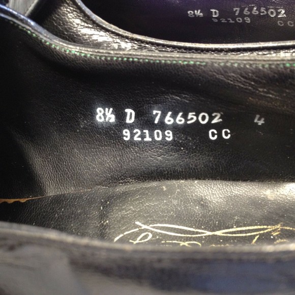 Vintage Florsheim Imperial Men\'s Black Dress Shoes 8.5 D Tassel Loafers 766502 main image 6